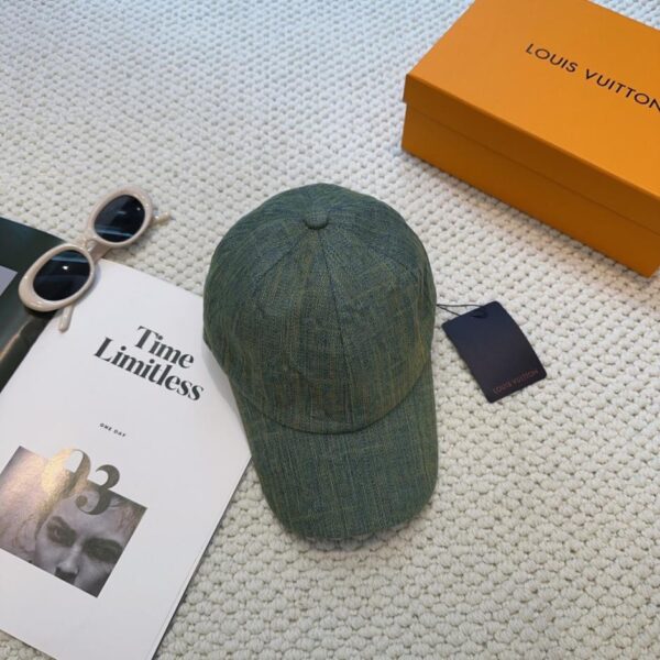 réplica,joyas,joyería,1:1,replica,fake,lujo,barato Gorra de béisbol Louis Vuitton nueva original (DR4O05) con bolsa de transporte.