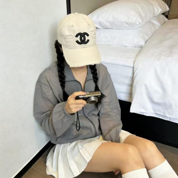 réplica,joyas,joyería,1:1,replica,fake,lujo,barato La nueva gorra de béisbol de CHANEL (E6T23D)