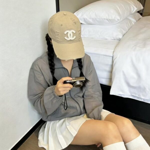 réplica,joyas,joyería,1:1,replica,fake,lujo,barato Nueva gorra de béisbol CHANEL (GYJZBK)