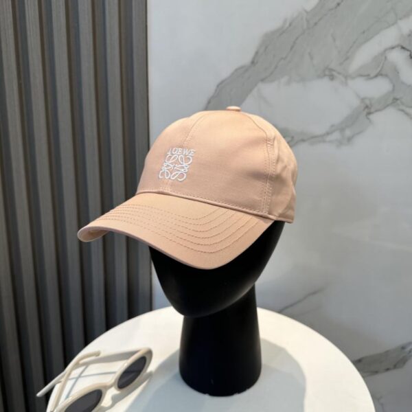 réplica,joyas,joyería,1:1,replica,fake,lujo,barato Gorra de béisbol Loewe nueva con bordado (1MT8YC)