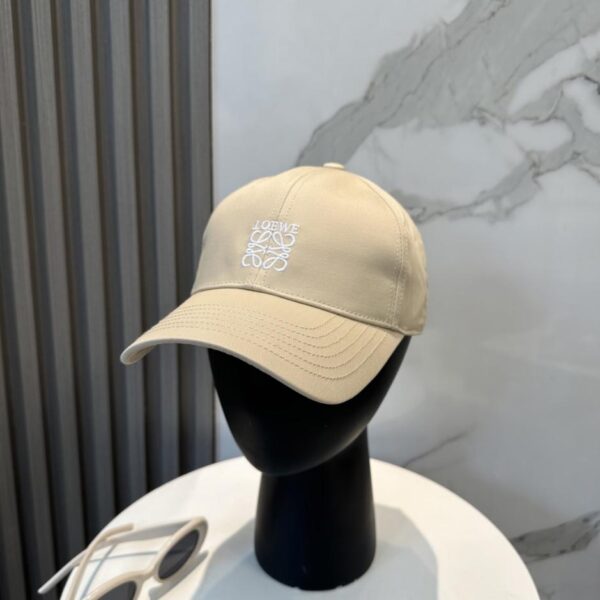 réplica,joyas,joyería,1:1,replica,fake,lujo,barato Gorra de béisbol Loewe nueva con bordado (J5QOKG)