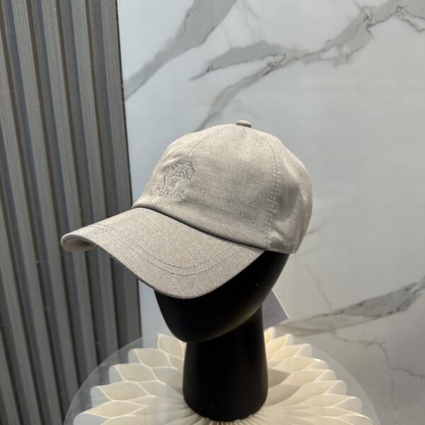 réplica,joyas,joyería,1:1,replica,fake,lujo,barato Gorra de béisbol Brunello Cucinelli New Herrbone Suit Baseball Cap, para todas las estaciones, de alta calidad (65OB4T)