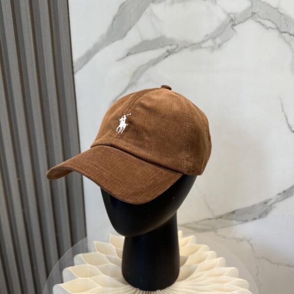 réplica,joyas,joyería,1:1,replica,fake,lujo,barato Gorra de béisbol de pana Polo Otoño/Invierno (HH51B6)