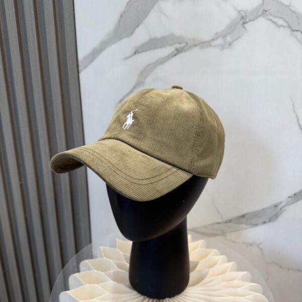 réplica,joyas,joyería,1:1,replica,fake,lujo,barato Gorra de béisbol de pana Polo Otoño/Invierno (YXHOA2)