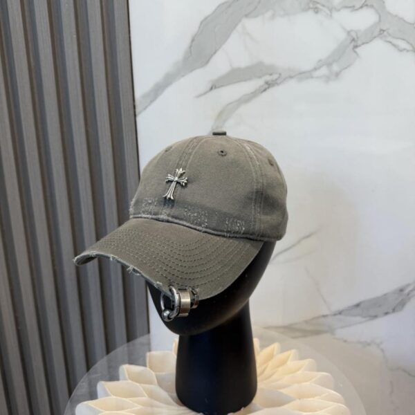 réplica,joyas,joyería,1:1,replica,fake,lujo,barato Gorra de béisbol nueva de Chrome Hearts (1BYWHN)