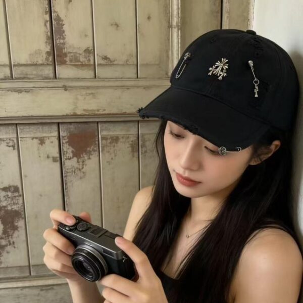 réplica,joyas,joyería,1:1,replica,fake,lujo,barato Gorra de béisbol nueva de Chrome Hearts (H7YDSY)