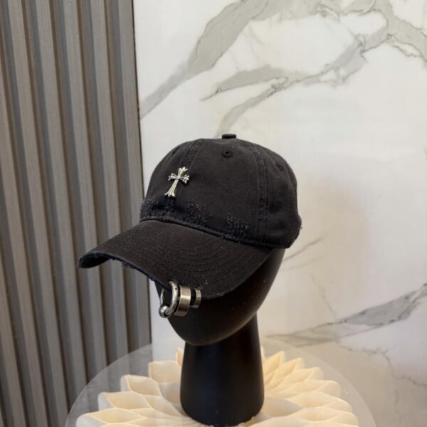 réplica,joyas,joyería,1:1,replica,fake,lujo,barato Gorra de béisbol nueva de Chrome Hearts (QHT0GO)