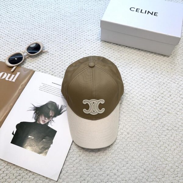 réplica,joyas,joyería,1:1,replica,fake,lujo,barato Versión para revendedores del sitio web oficial de CELINE, tipografía minimalista, gorra de béisbol de última moda al estilo de las celebridades (GXVSDL)