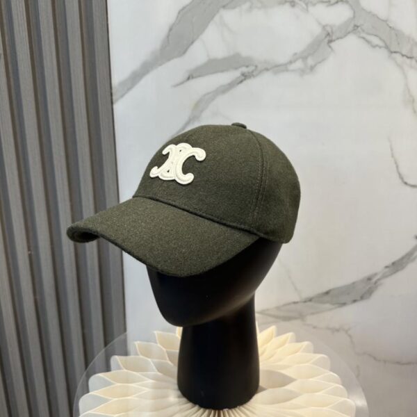réplica,joyas,joyería,1:1,replica,fake,lujo,barato Gorra de béisbol de cachemir Celine, nueva colección otoño/invierno, diseño sencillo (A0RT3Q)