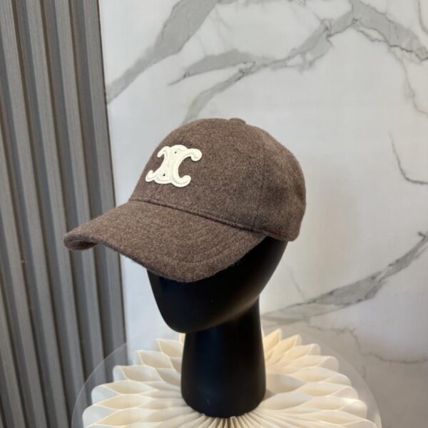 réplica,joyas,joyería,1:1,replica,fake,lujo,barato Gorra de béisbol de cachemir Celine, nueva colección otoño/invierno, estilo sencillo (C76LTE)