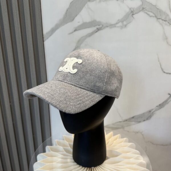 réplica,joyas,joyería,1:1,replica,fake,lujo,barato Gorra de béisbol de cachemir Celine Otoño/Invierno, diseño sencillo (G088WW)