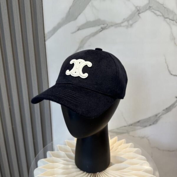 réplica,joyas,joyería,1:1,replica,fake,lujo,barato Gorra de béisbol de cachemir Celine para otoño/invierno, diseño sencillo (IME62F)