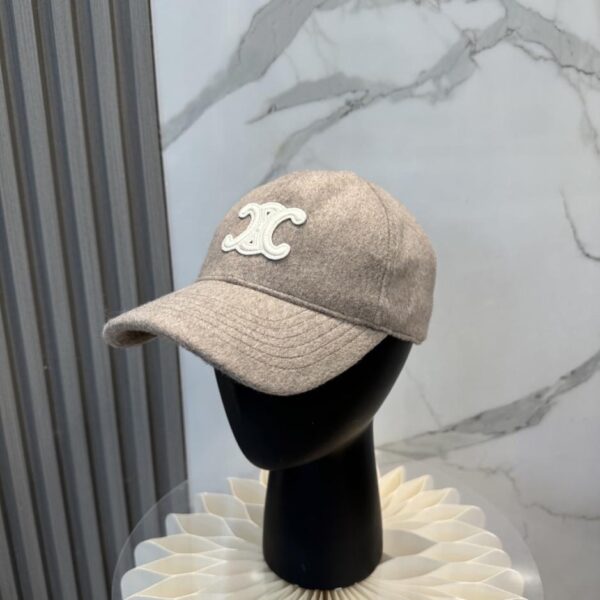 réplica,joyas,joyería,1:1,replica,fake,lujo,barato Gorra de béisbol de cachemir Celine Otoño/Invierno – Diseño sencillo (YGUVYY)