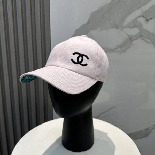 réplica,joyas,joyería,1:1,replica,fake,lujo,barato Nueva gorra de béisbol bordada a doble cara de Chanel (QYZ3GL)