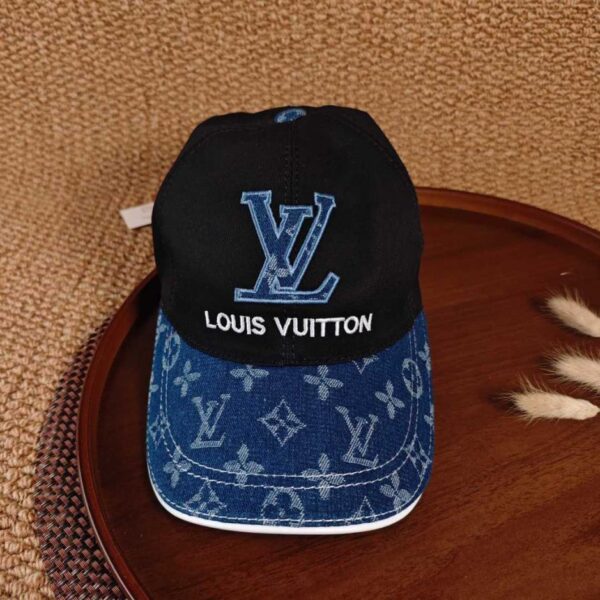 réplica,joyas,joyería,1:1,replica,fake,lujo,barato Gorra de béisbol bordada de Louis Vuitton (HVT8H2)