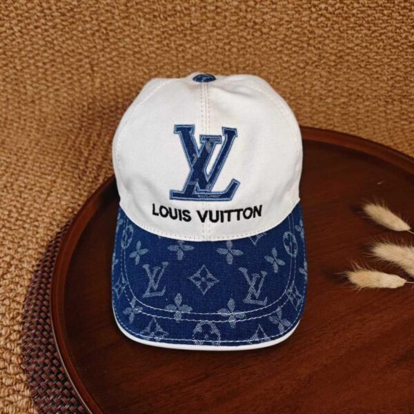 réplica,joyas,joyería,1:1,replica,fake,lujo,barato Gorra de béisbol bordada de Louis Vuitton (V4IWG5)
