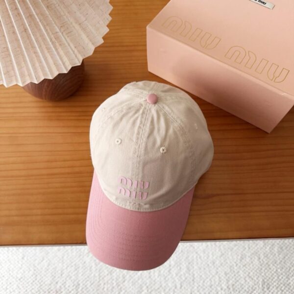réplica,joyas,joyería,1:1,replica,fake,lujo,barato Nueva gorra de béisbol MIUMIU (AM3YXR)
