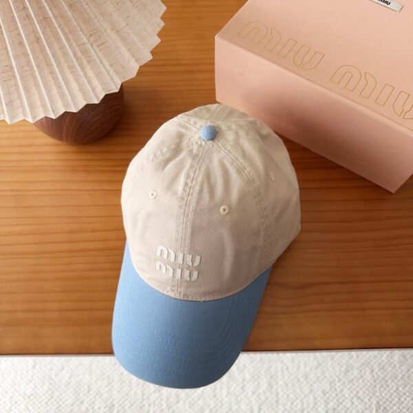 réplica,joyas,joyería,1:1,replica,fake,lujo,barato Nueva gorra de béisbol MIUMIU (C9HKTC)