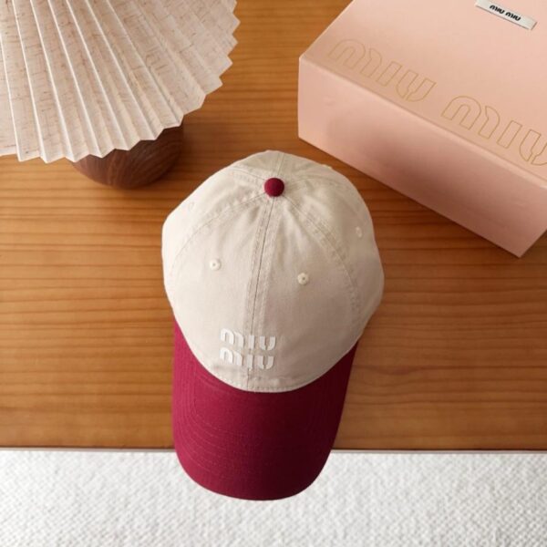 réplica,joyas,joyería,1:1,replica,fake,lujo,barato Nueva gorra de béisbol MIUMIU (YEBEJE)