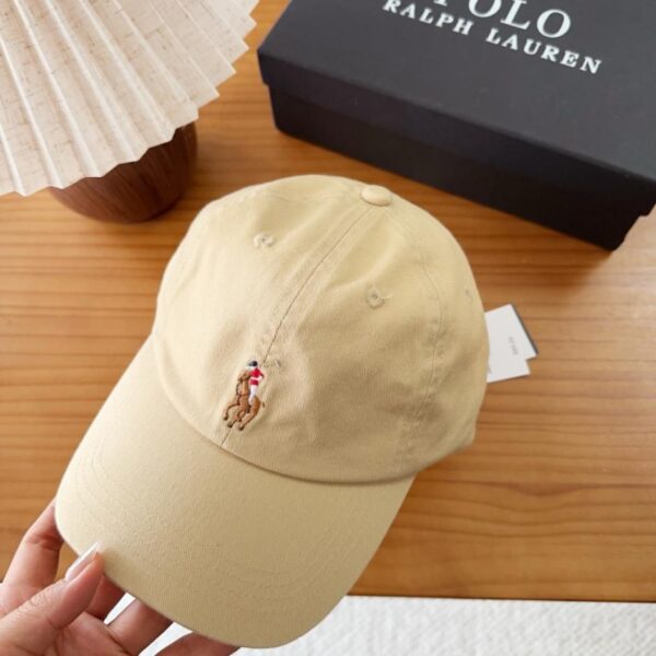 réplica,joyas,joyería,1:1,replica,fake,lujo,barato Gorra de béisbol/sombrero de sol clásico con pinchos de POLO y bordado 4D (KI7U9B)
