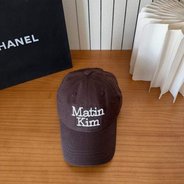 réplica,joyas,joyería,1:1,replica,fake,lujo,barato Gorra de béisbol de estilo coreano, gorra retro informal con visera de pato, del mismo estilo que usan Matin Kim y Lee Cha-in (88LG37).