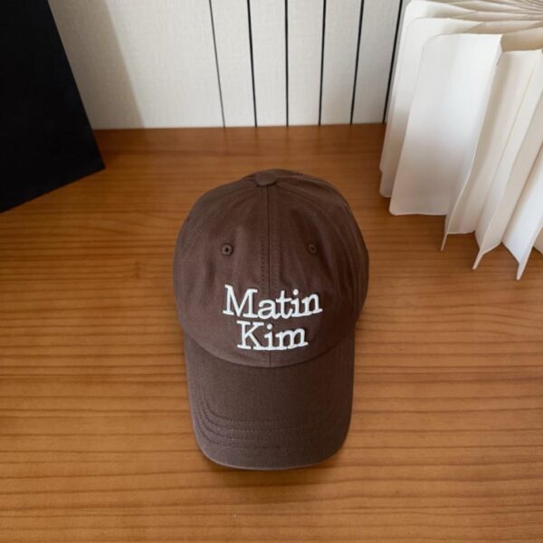 réplica,joyas,joyería,1:1,replica,fake,lujo,barato Gorra de béisbol de estilo coreano, gorra retro informal con visera de pato, del mismo estilo que usan Matin Kim y Lee Cha-in (FQR1AU).