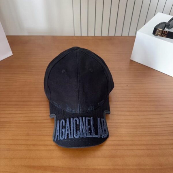 réplica,joyas,joyería,1:1,replica,fake,lujo,barato Nueva gorra de béisbol de Balenciaga con letras bordadas (FB61DI)