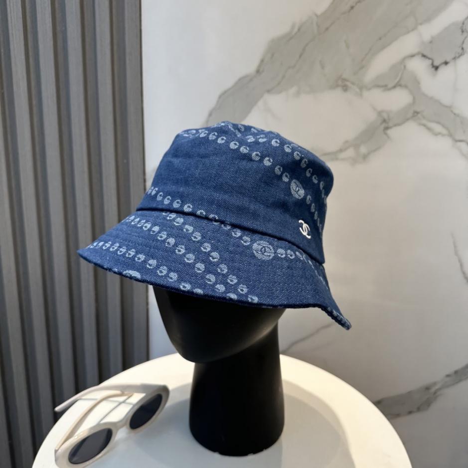 réplica,joyas,joyería,1:1,replica,fake,lujo,barato réplica,joyas,joyería,1:1,replica,fake,lujo,barato Nuevo sombrero tipo pescador de mezclilla de alta gama de CHANEL (6CZ4GY)