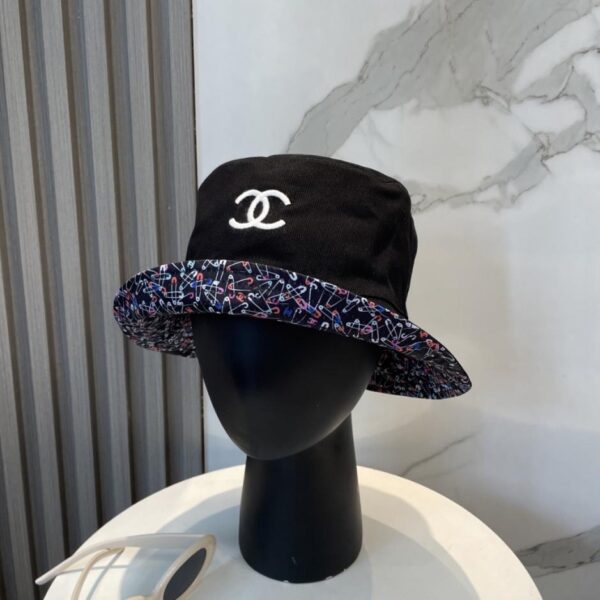 réplica,joyas,joyería,1:1,replica,fake,lujo,barato Nuevo sombrero de pescador bordado a doble cara de Chanel (E0W2IL)
