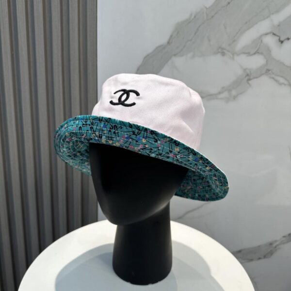 réplica,joyas,joyería,1:1,replica,fake,lujo,barato El nuevo sombrero tipo pescador bordado a doble cara de Chanel (JNLVYK)