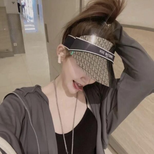réplica,joyas,joyería,1:1,replica,fake,lujo,barato Sombrero de sol Dior grueso y de alta calidad para usar con gafas (BL8B3F)