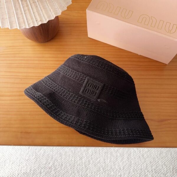 réplica,joyas,joyería,1:1,replica,fake,lujo,barato Gorra tipo cubo MIUMIU (TMWHNO)