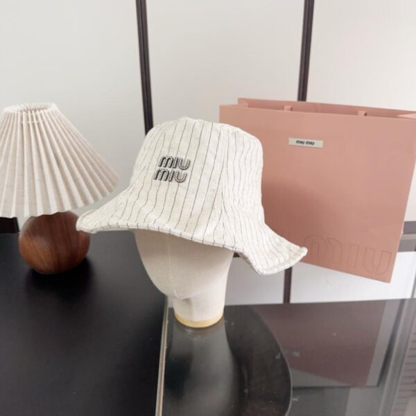 réplica,joyas,joyería,1:1,replica,fake,lujo,barato MIUMIU Nuevo sombrero de pescador (6AS12R)