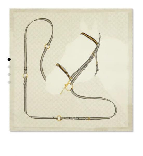 réplica,joyas,joyería,1:1,replica,fake,lujo,barato SGC260218 Momme Doble cara 90x90cm Sarga de seda Gucci «Estampado floral integral» (NO5I3Q)