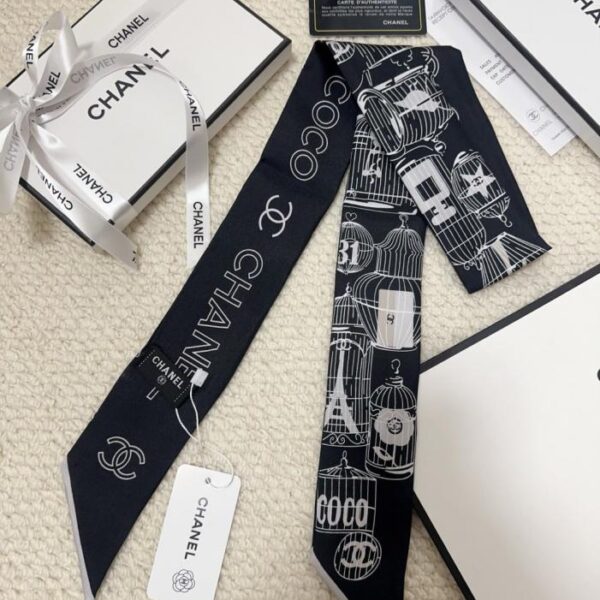 réplica,joyas,joyería,1:1,replica,fake,lujo,barato Bufanda mini Chanel Twilly (HZK4KH)