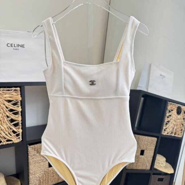 réplica,joyas,joyería,1:1,replica,fake,lujo,barato Traje de baño de una pieza de Chanel (MU957N)