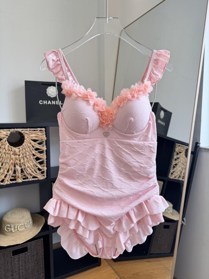 réplica,joyas,joyería,1:1,replica,fake,lujo,barato Traje de baño de una pieza Chanel (L96LB6)