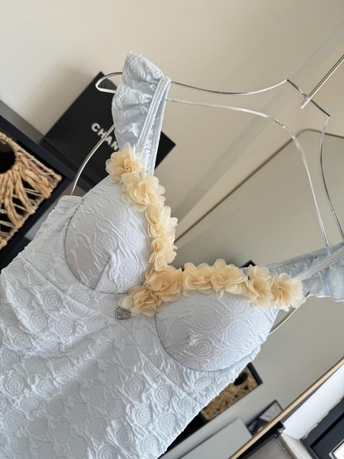 réplica,joyas,joyería,1:1,replica,fake,lujo,barato Traje de baño de una pieza de Chanel (S6ASD2)