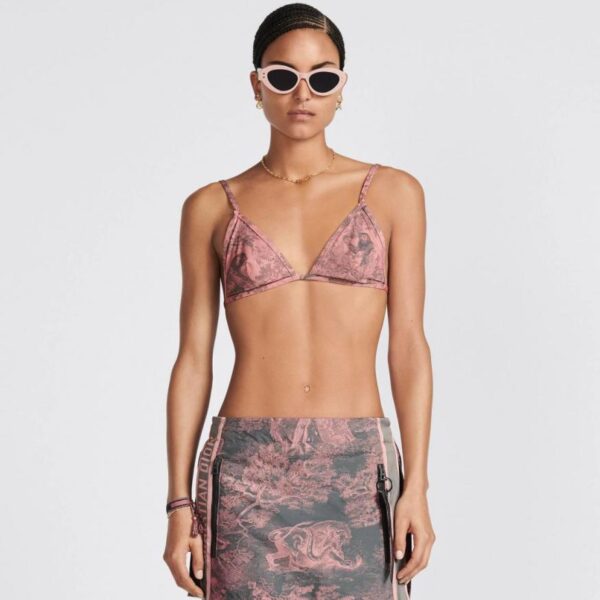 réplica,joyas,joyería,1:1,replica,fake,lujo,barato Nuevo conjunto oficial de tres piezas de traje de baño/bikini de Dior (J3N8R2)