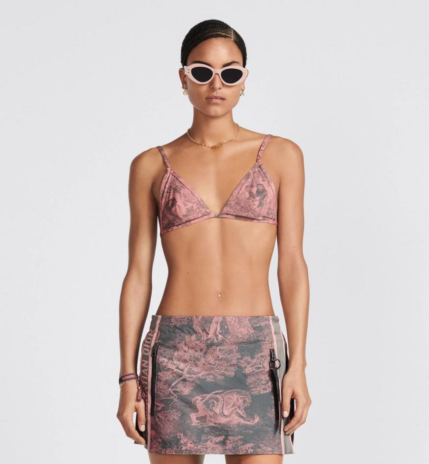 réplica,joyas,joyería,1:1,replica,fake,lujo,barato Nuevo conjunto oficial de tres piezas de traje de baño/bikini de Dior (GZIGQC)