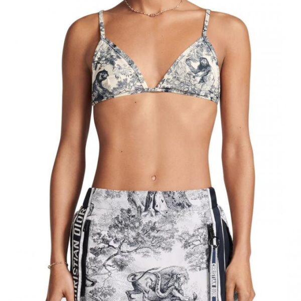 réplica,joyas,joyería,1:1,replica,fake,lujo,barato Nuevo conjunto oficial de tres piezas de traje de baño/bikini de Dior (SEIGCA)
