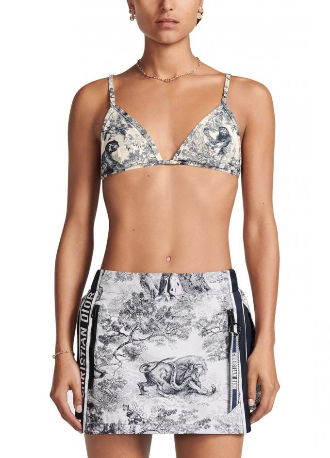 réplica,joyas,joyería,1:1,replica,fake,lujo,barato Nuevo conjunto oficial de tres piezas de traje de baño/bikini de Dior (J3N8R2)