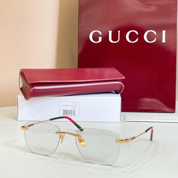 réplica,joyas,joyería,1:1,replica,fake,lujo,barato Montura de gafas sin montura GUCCI, disponible con lentes graduadas, MODELO 2099O (O5R48D)