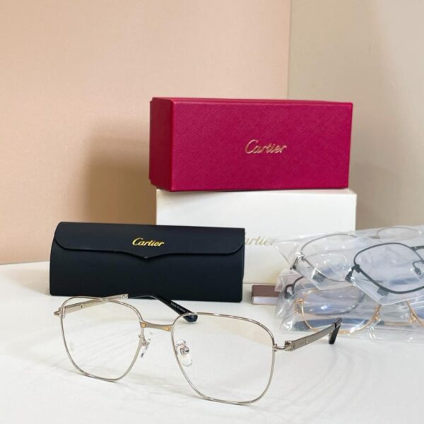 réplica,joyas,joyería,1:1,replica,fake,lujo,barato Montura de gafas Cartier, compatible con lentes graduadas, MODELO CT0553O(7T4ANG)