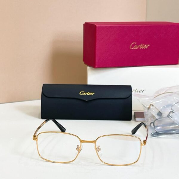 réplica,joyas,joyería,1:1,replica,fake,lujo,barato Montura de gafas Cartier, compatible con lentes graduadas, MODELO CT0555OA(76TYC3)