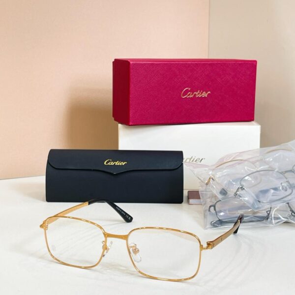 réplica,joyas,joyería,1:1,replica,fake,lujo,barato Monturas de gafas Cartier, compatibles con lentes graduadas, MODELO CT0555OA (ME56BJ)