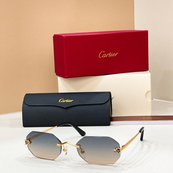 réplica,joyas,joyería,1:1,replica,fake,lujo,barato Gafas de sol sin montura Cartier, MODELO CT0599S (LAKXXN)
