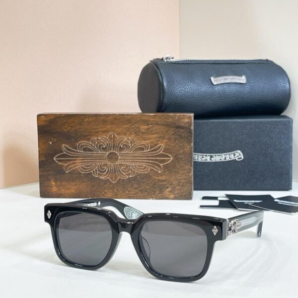 réplica,joyas,joyería,1:1,replica,fake,lujo,barato Gafas de sol Chrome Hearts, modelo Cuntvoluted Rouss (2 OSSUY)