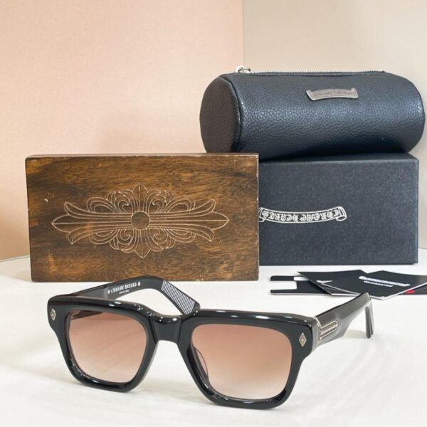 réplica,joyas,joyería,1:1,replica,fake,lujo,barato Gafas de sol Chrome Hearts, modelo GNARLIN (HAFA33)