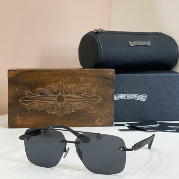 réplica,joyas,joyería,1:1,replica,fake,lujo,barato Gafas de sol Chrome Hearts, modelo CH8136 (2H9BXB)